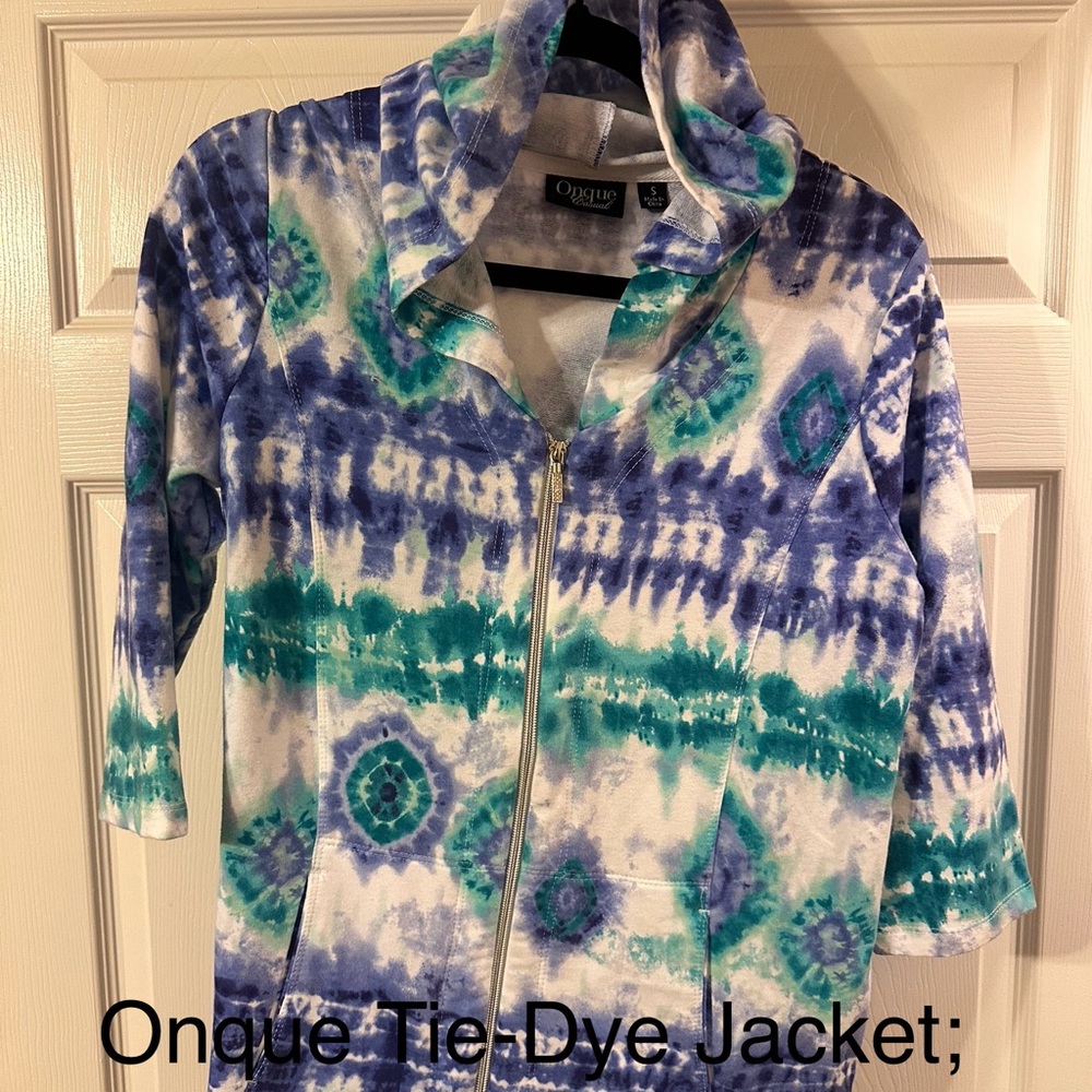 Onque Casual Tie-Dye Jacket